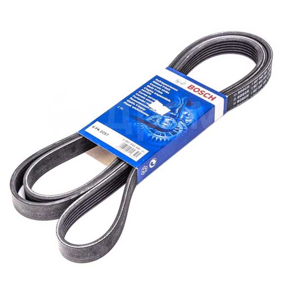 Bosch V-Belt 6PK2257 (1 987 948 495) For Mercedes Benz 1987948495
