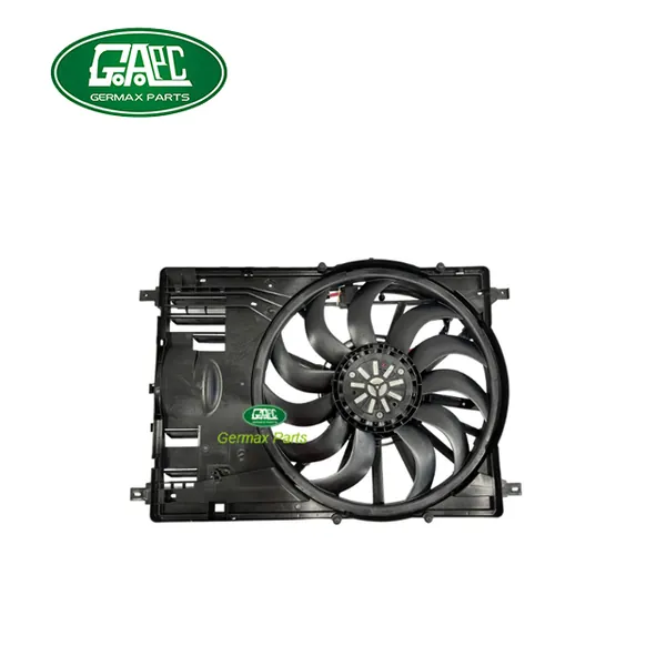 Germax Radiator Cooling Fan Module AJ200 2.0L Petrol AJ20P4 LR144531 LR135875 LR115313 GL3905 Land Rover Discovery Sport 2015- New Range Rover Evoque 2019-