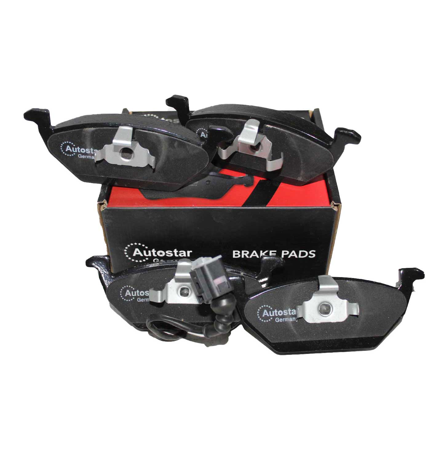Autostar Germany BRAKE PAD FRONT CERAMICS For AUDI A3 A2 Volkswagen Golf Polo Caddy III Jetta Beetle  1J0698151F