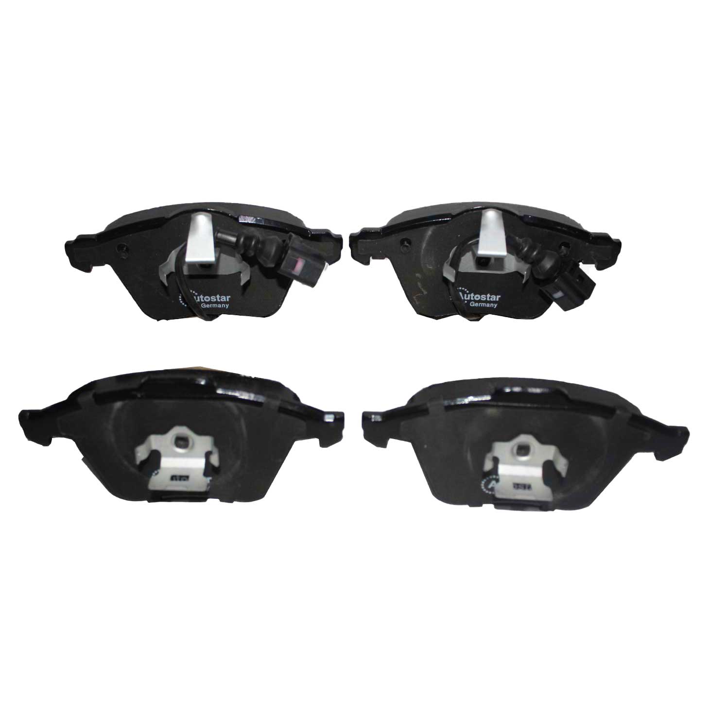 Autostar Germany BRAKE PAD CERAMICS For AUDI A3 TT Volkswagen Golf IV V VI Golf Plus Passat B6 1K0698151B
