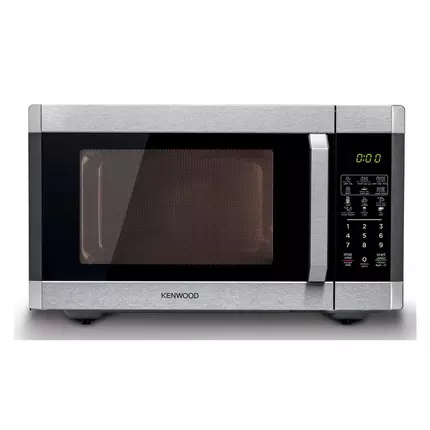Kenwood 42L Microwave Oven with Grill, Digital Display, 5 Power Levels, Defrost Function, Stainless Steel, Auto Menu, 99 Minutes Timer, Clock Function 1100W MWM42.000BK