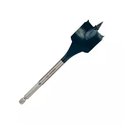 Bosch Speed Flat Drill Bit, Hex Shank, 32mm x 152mm, Blue 2608595498 (Pack of 10Pcs)
