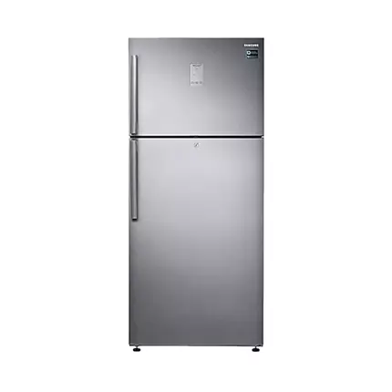 Samsung Fridge 439L Digital Inverter, Double Door, Top Freezer, Twin Cooling Plus, TMF, DIT, Air Hygienically, LED Lighting, Silver RT56K5341/RT43K6341