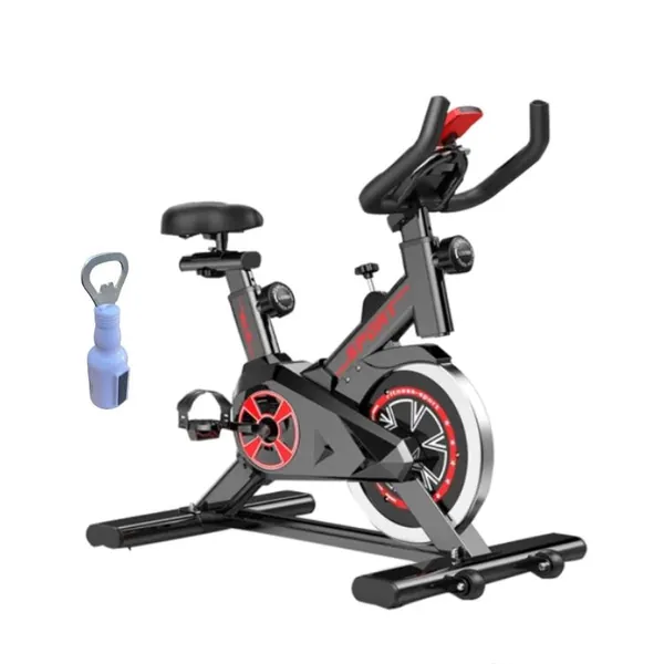 Indoor and Outdoor Cardio Spinning Exercise Bike with Bottle Opener