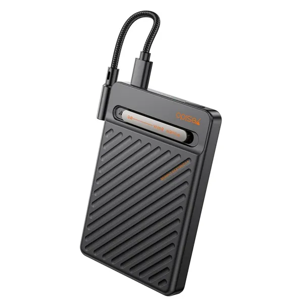 YESIDO YP77 Magnetic Wireless Charging 5000mAh Phone Power Bank with Built-in Cable + Kickstand