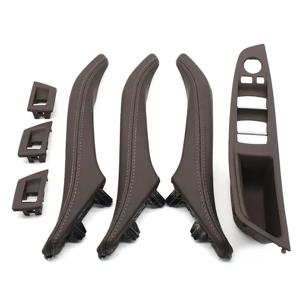 Car Interior Door Armrest Inside Pull Handle Full Set Moka 359284 225275l 225276r 359313l 359314r Rhd Model A CC-7868 Compatible With Bmw 5 Series F10 2010-2017