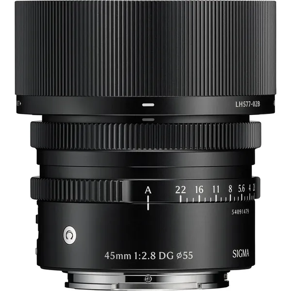Sigma 45mm f/2.8 DG Contemporary Lens (Sony E, Black)