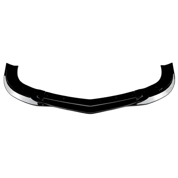 Amg Front Bumper Lip Splitter Diffuser Skirts Flag Canard Glossy Black Zst-853 ZST-1079 Gb CC-6133 Compatible With Mercedes Benz C Class W204 2007-2010