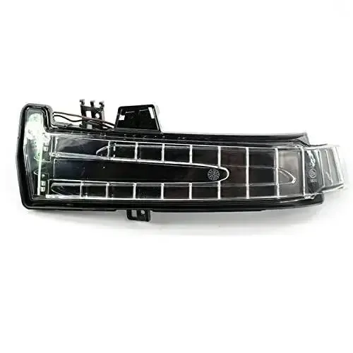 Side Mirror Light 2128109100 2129067401 Left CC-1925 Compatible With Mercedes C Class W204 2011-2014 E Class W212 2009-2016 S Class W221 2009-2014