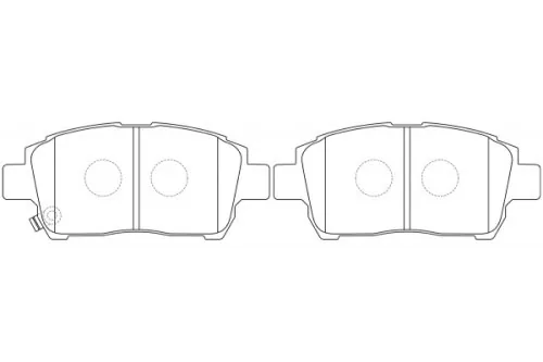 Toyota Probox, Ist, Allion, Premio, Front Brake Pads