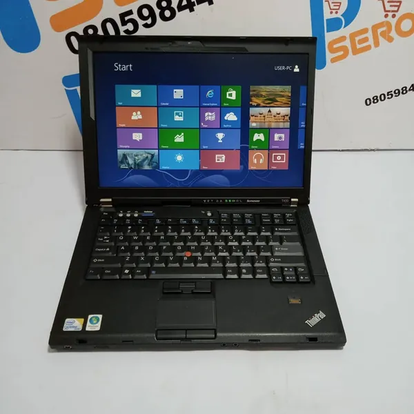 Lenovo Thinkpad T400 Laptop Intel Core 2 Duo 2GB Ram 160GB HDD