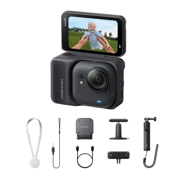 Insta360 Go Ultra Action Cam Creator Bundle (Black)