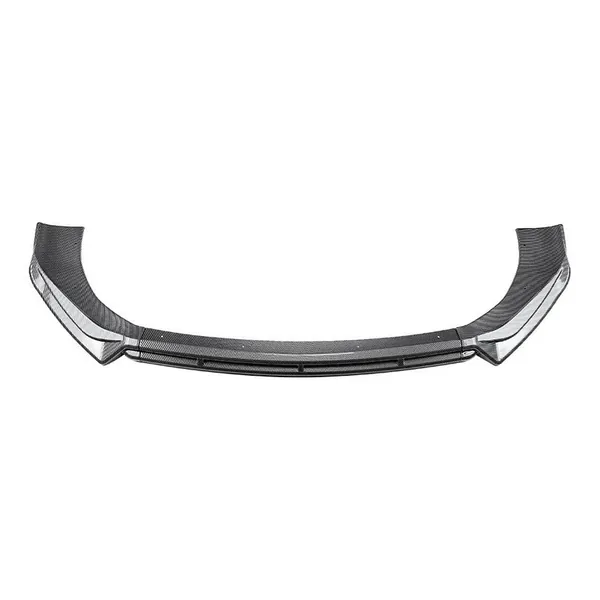 Front Bumper Lip Skirt Splitter Spoiler Zst-1039 Carbon Fiber Look CC-7130 Compatible With Mercedes Benz Glb Class X247 Facelift 2024+ Glb220 Glb35 Amg