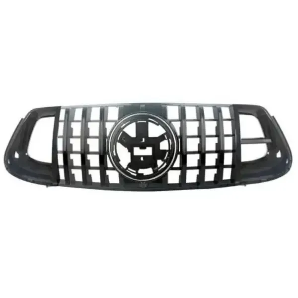 AMG Sports Front Bumper Show Grill Brabus Style Black CC-5037 Compatible With Mercedes Gle W167 2019-2024