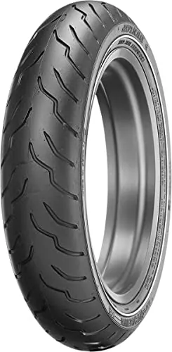 Dunlop American Elite NW Front Tire - 130/80B-17/Narrow Whitewall
