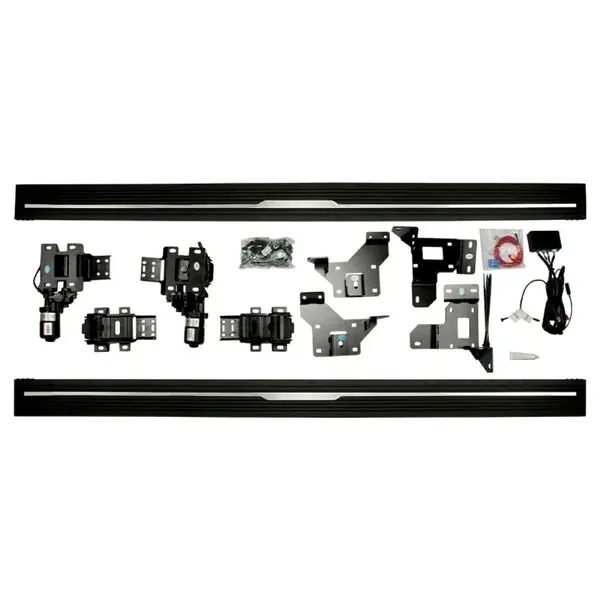 Automatic Deployable Electric Side Step Retractable Ladder Pedal Running Boards Side Step Ps-lr066 Black Rearview Mirror Rectangle Exhaust Pipe CC-6386 Compatible With Land Range Rover Evoque Dynamic 