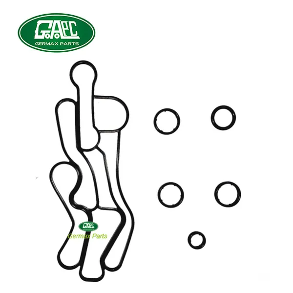 Germax Oil Cooler Gasket 3.0L Diesel LR040738-1 C2S52552-1 GL1979 Land Rover Discovery 4 2009-2018 Range Rover 2012-2018 Range Rover Sport 2010-2018 Range Rover Velar 2017- Jaguar F-PACE 2015-2018 XF 