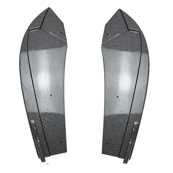 M Tech M Sports M Performance Rear Bumper Lip Splitter Skirts Flag Spoiler Zst-562 Cf Carbon Fiber Look CC-4065 Compatible With Bmw X4 G02 Lci 2021+