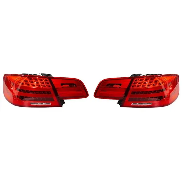 Rear Upgraded Tail Light Lamp Xenon Taillight Retrofit Upgrade Modified Led Drl Hid Red CC-8455 Compatible With Bmw 3 Series M3 E92 E93 2006-2012 Car