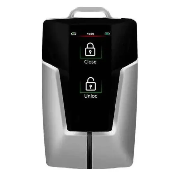 Lcd Led Smart Keyless Key Sk12 Black CC-9369 Compatible With Audi Bmw Mercedes Jaguar Range Rover Porsche Volkswagen Skoda Volvo Nissan Jeep Maruti Toyota Hyndai Bentley Ferrari Lamborghini Mini Coope