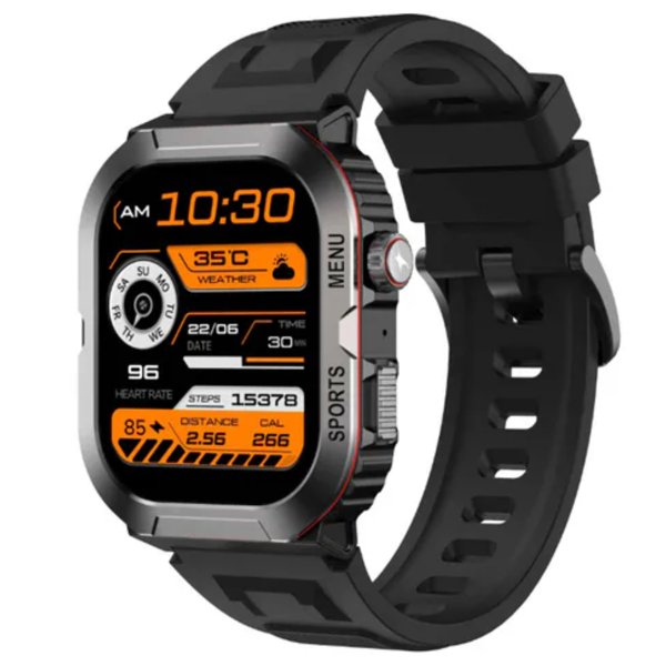 Titan Fastrack Xtreme S1 Smartwatch, 1.43 inches AMOLED Display, Black