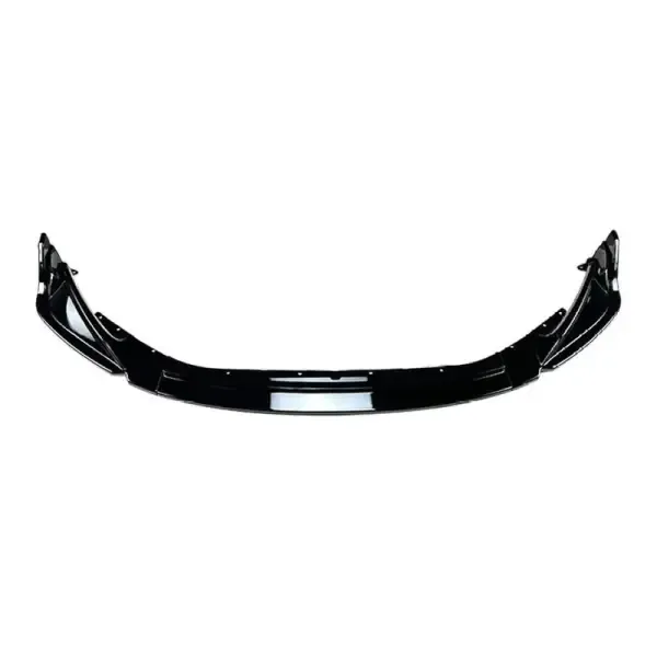 Front Bumper Lip Splitter Skirts Spoiler Wing Zst-536 Gb Glossy Black CC-4039 Compatible With Bmw M3 G80 M4 G82 2021+