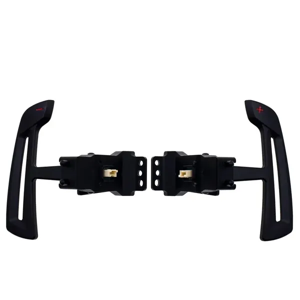 Interior Steering Wheel Magnetic Paddle Shift Gear Shifter Pad A1 Red Mark CC-7931 Compatible With Porsche 911.2 Carrera 718 Cayman Boxster Cayenne Macan 2014-2021