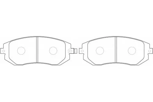 Subaru Forester, Impreza, Legacy Front Brake Pads
