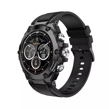 Infinx Smart Watch  Stress Monitoring Built-in Speaker and Microphone Multisport Tracker,  GPS, Calorie Tracker, Heart Rate Monitor 3GT