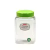 Lionstar Storage Square Plastic Jar 1400ML Luxor PP-17 Air Tight Container & Storage Space Saving Box BPA Free