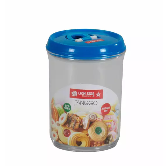 Lionstar Storage Plastic Jar 1.5L Tanggo Pot PP-7 Air Tight Container & Storage Space Saving Box BPA Free