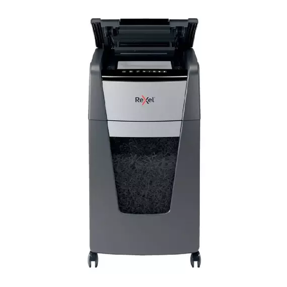 Rexel Optimum AutoFeed + Automatic Cross Cut Paper Shredder 60L 225X UK 2020225X