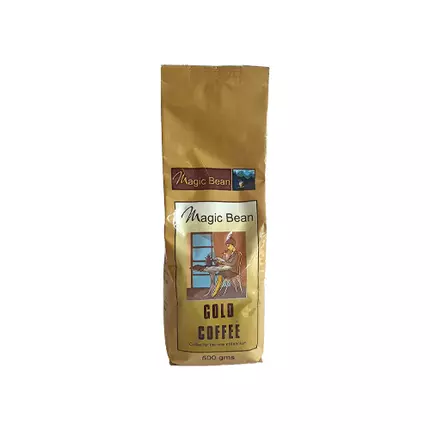 Magic Beans Gold Coffee Ground 500gms Fresh Kilimanjaro Coffee