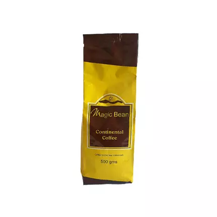 Magic Beans Continental Ground Coffee 500gms, Fresh Coffee with Rich Flavour and Great Aroma