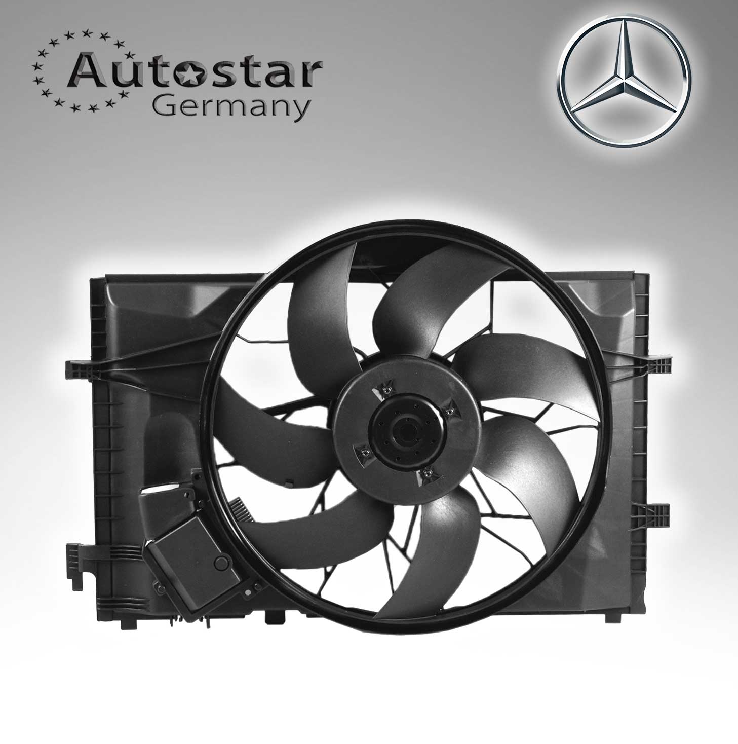 Autostar Germany Radiator Fan for Mercedes Benz 2035000293