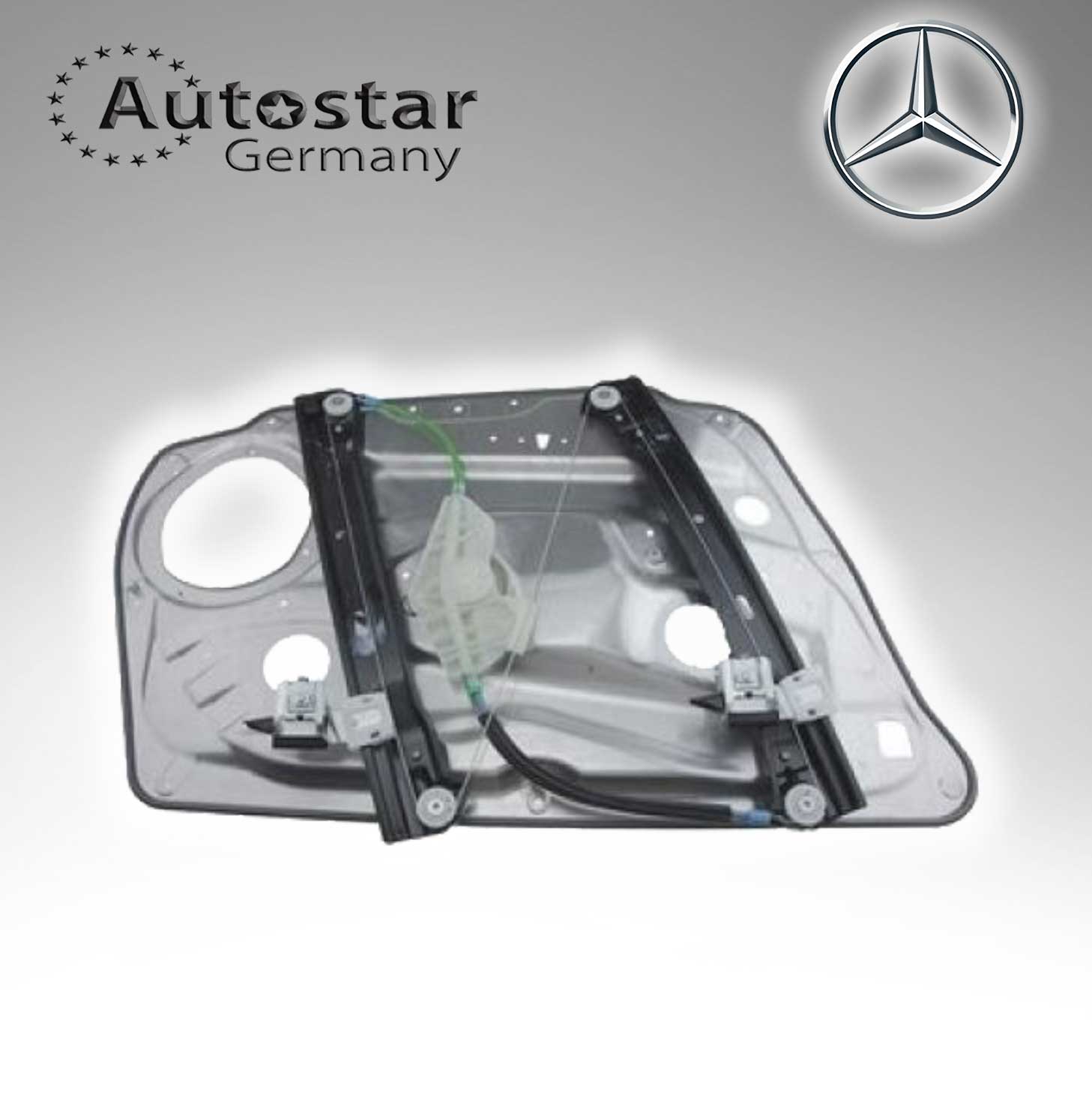 Mercedes Benz WINDOW REGULATOR-W204 07> 4D-FR WITHOUT MOTOR (Taiwan) 2047200679