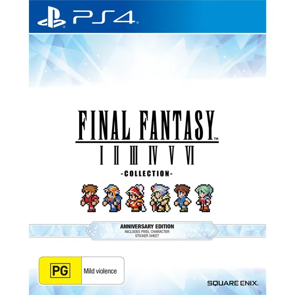 Final Fantasy I-VI Collection Anniversary Edition PS4 Game