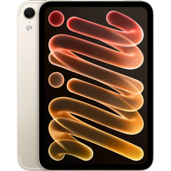 Apple iPad mini 8.5-inch Wi-Fi + Cellular with Nano-Texture Glass 512GB (Starlight) [A20 Pro]