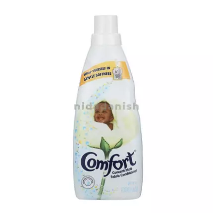 Comfort Concentrated Fabric Conditioner 800ml Pure (Gentle softness) (Pack of 3Pcs)