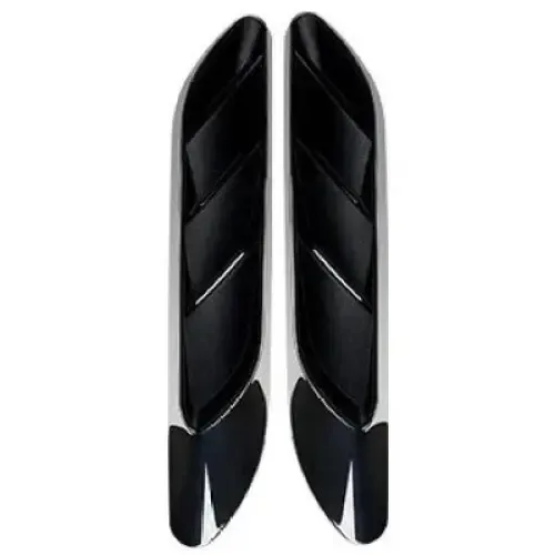 Side Fender Skirts Vents Splitter Trim C63 Zst-431 Ch Chrome CC-4295 Compatible With Mercedes C Class W206 2022+