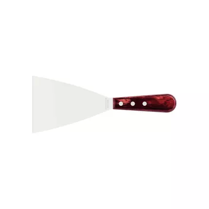 Tramontina Scraper Spatula 5" Stainless Steel Blade, Red Polywood Treated Wood Handle 21166/175