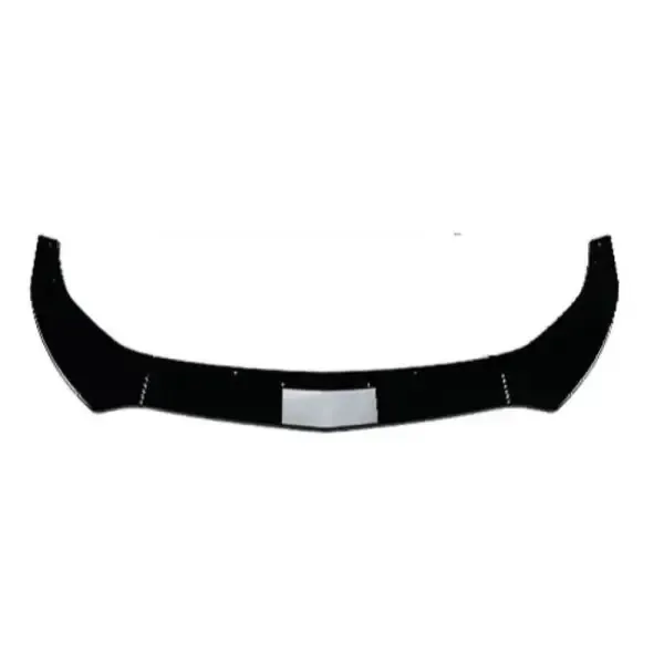 Front Bumper Lip Splitter Skirt Zst-582 Glossy Black CC-3805 Compatible With Mercedes Benz A Class W176 2013-2018