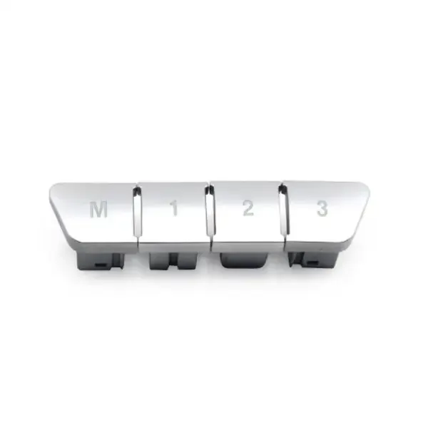 Front Seat Backrest Switch Adjust Memory Button Silver Left 2048700081-l-1 CC-3681 Compatible With Mercedes Benz A B C E Ml Gl Gle Cla Cls W176 W246 W204 W212 W166 W156 W117 W218 Class