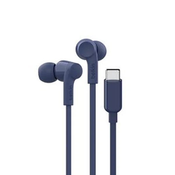 Belkin SoundForm USB-C Wired Earbuds with Adjustable Volume Limiter