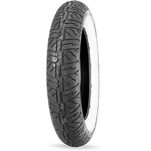 Dunlop Cruisemax Front Motorcycle Tire 130/90–16 (67H) Wide White Wall – Fits: Harley–Davidson® Electra–Glide Classic FLHTC/I® 1991–1998