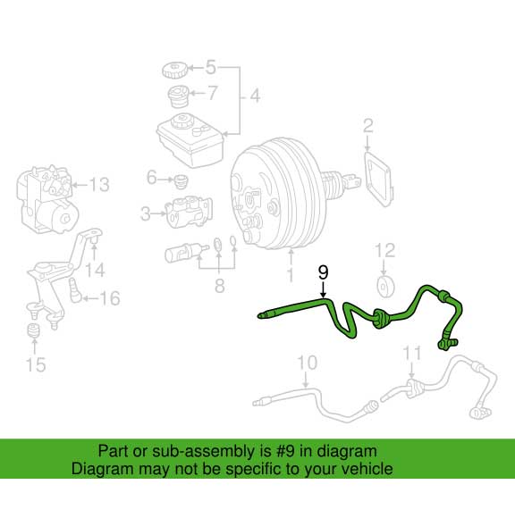 Mercedes Benz Genuine LINE 2204302829