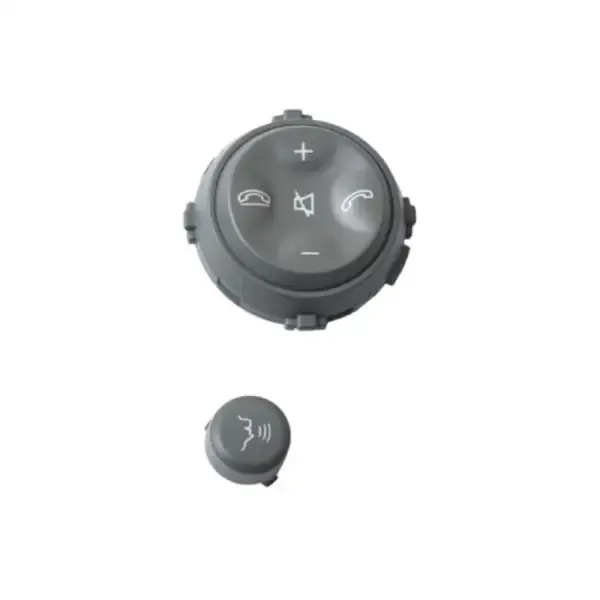 Steering Wheel Knob Button Gray 22182106517251r Right CC-2743 Compatible With Mercedes S Class W221 2006-2009