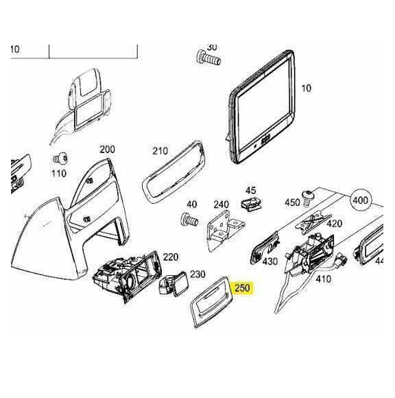 Mercedes Benz Genuine COVERING PANEL 22268025079H15