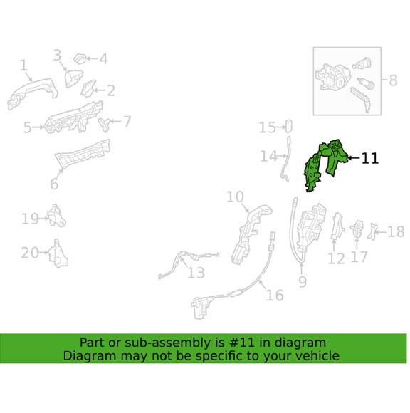 Mercedes Benz Genuine BRACKET 2227230414