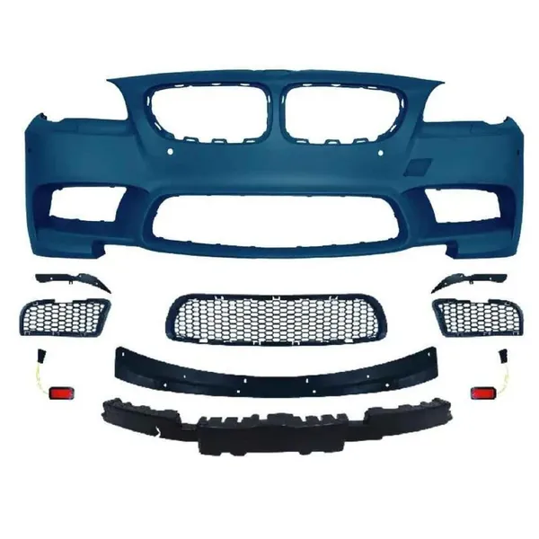 Front Bumper Upgrade Convert To M Sport M5 Bodykit Bumper F10 Bumper M5 Front Gc F10/18-010 CC-9182 Compatible With BMW 5 Series F10 2010-2017